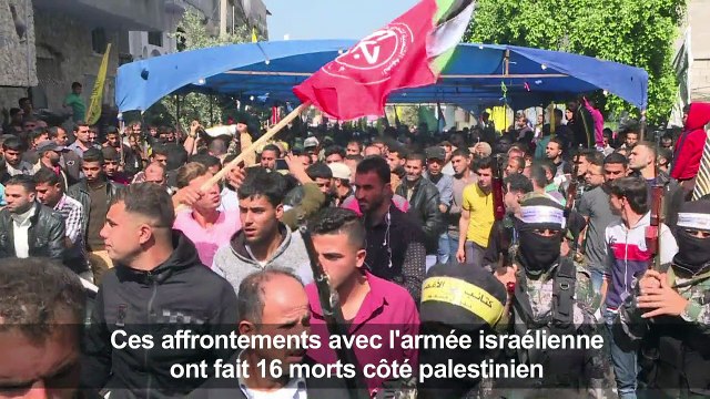Gaza: funérailles d'un Palestinien tué dans des affrontements
