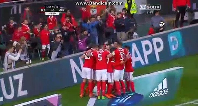 Jonas Penalty Goal HD Benfica 1 - 0 Guimaraes 31-03-2018