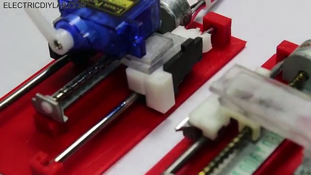 DIY Mini CNC Plotter Machine