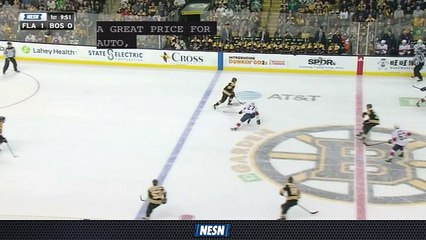 Bruins' Team Play Propels them to 2-1 Advantage over Panthers