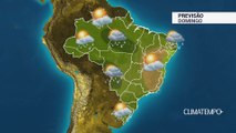 Previsão Brasil - Mais calor e umidade