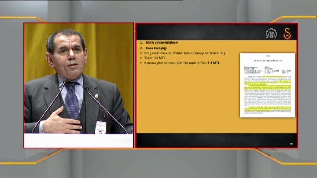 Eski Galatasaray Kulübü Başkanı Özbek: 'Yaptığımız kasa kolaylığını Galatasaray aşkımıza bağlı olarak yapıyoruz' - İSTANBUL