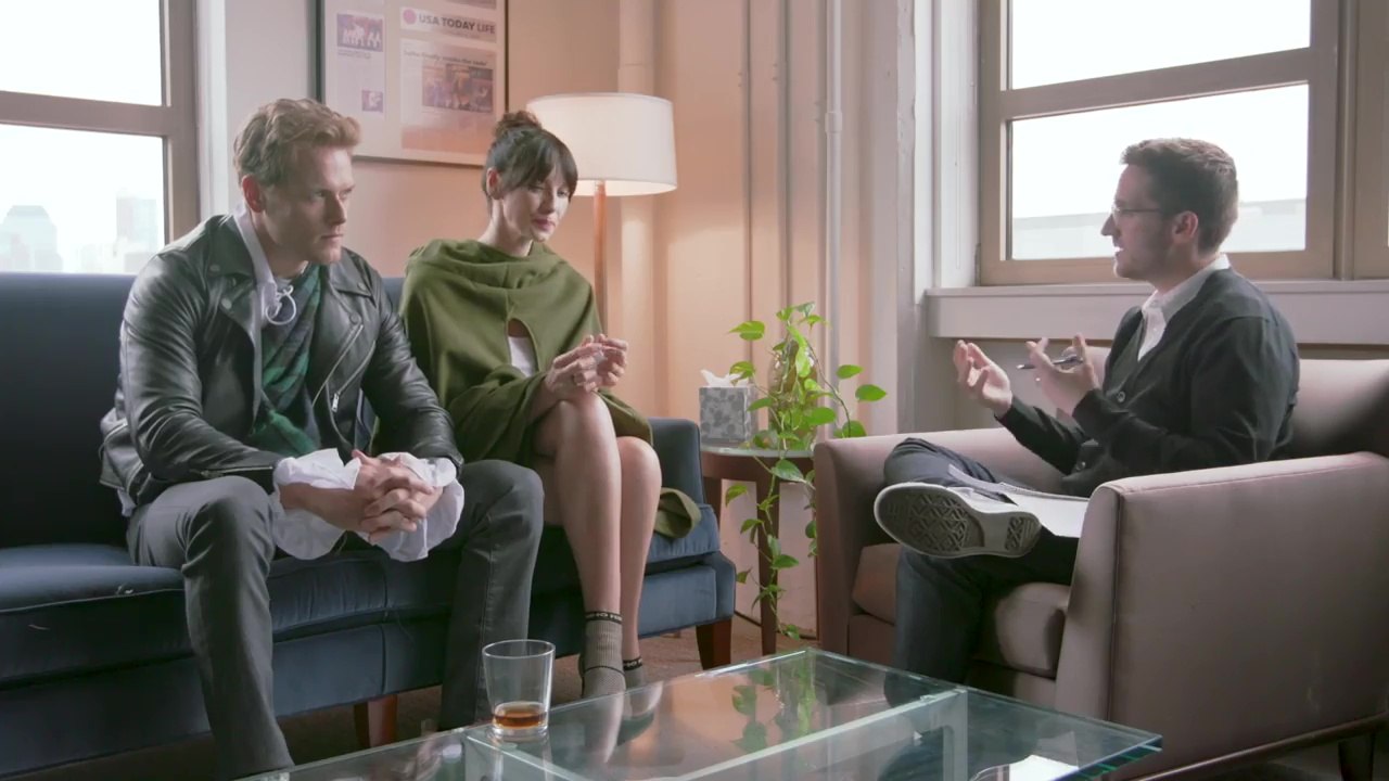 Outlander - Couple Terapy with Sam Heughan & Caitriona Balfe [Sub Ita]