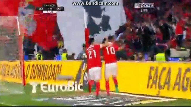Jonas Goal Benfica 2 - 0 Guimaraes 31.03.2018 HD