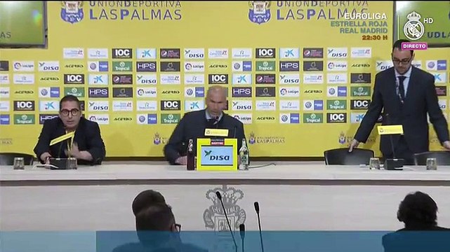 Zidane: Nunca hay un partido fácil. La segunda parte ha sido de ida y vuelta