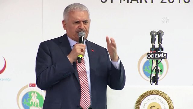 Başbakan Yıldırım: 'Hastane 52 milyon Tl'ye maloldu. Helal olsun' - İZMİR