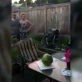 He hit everything besides the watermelon