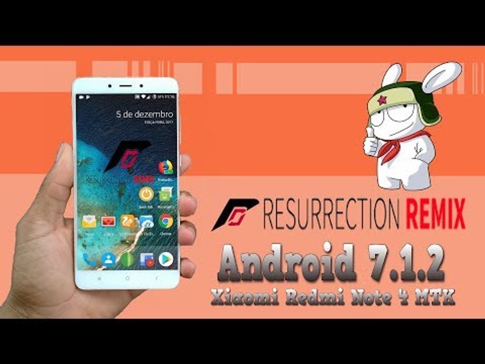 [Unofficial] Resurrection Remix (Android 7.1.2) Xiaomi Redmi Note 4 MTK