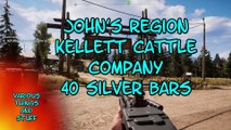 Far Cry 5 John's Region Kellett Cattle Company 40 Silver Bars