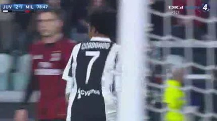 Juan Cuadrado Goal - Juventus 2-1 AC Milan 31-03-2018
