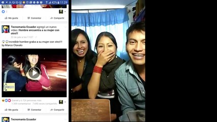 ENCONTRO A SU MUJER CON OTRO  VIDEO VIRAL!! ACLARACIÓN!! MARCOS Otavalo