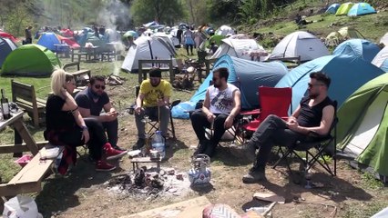 Doğayı yaşamak için Düzce'de toplandılar - DÜZCE