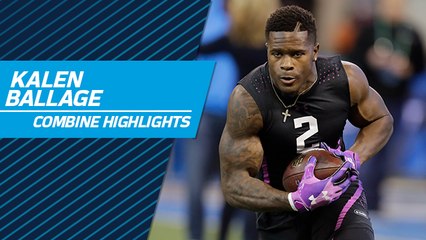 Kalen Ballage's full 2018 NFL Scouting Combine workout