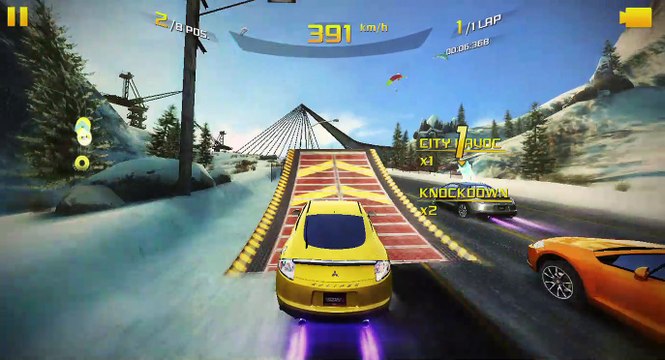 Asphalt 8 Airborne Event Race 350+ kmh speed ALPS