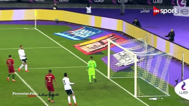 مصر والبرتغال | ملخص لمسات محمد صلاح في مباراة مصر والبرتغال - 2018