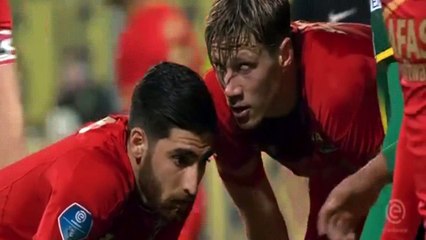 گل علیرضا جهانبخش بازیکن تیم آلکمار به  دن هاخ