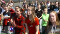 Utah Elementary School Students Organize Flash Mob, Sing `This is Me`