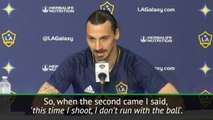 'I was too tired to run, so I shot' - Ibrahimovic on MLS wondergoal