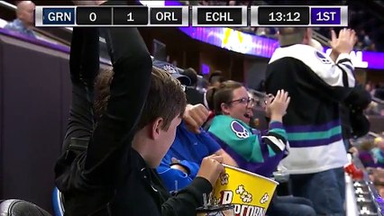 ECHL Greenville Swamp Rabbits 0 at Orlando Solar Bears 2