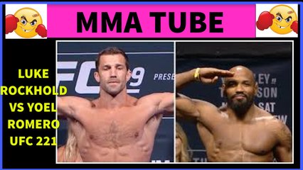 Yoel Romero Vs Luke Rockhold UFC 221