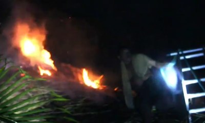 Hotel di Bali Terbakar, Diduga karena Petir