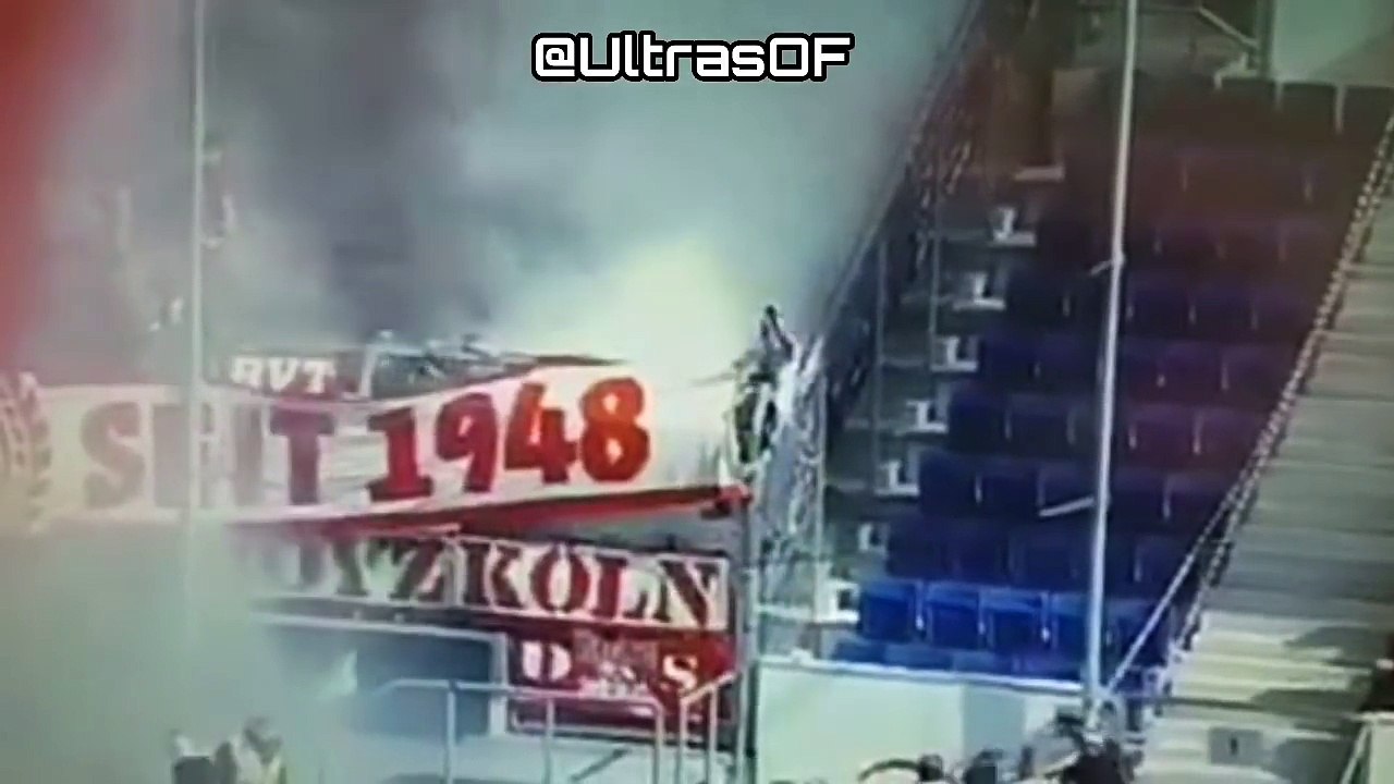 Hoffenheim - Köln | Gladbach ultras steal Boyz Köln banner.