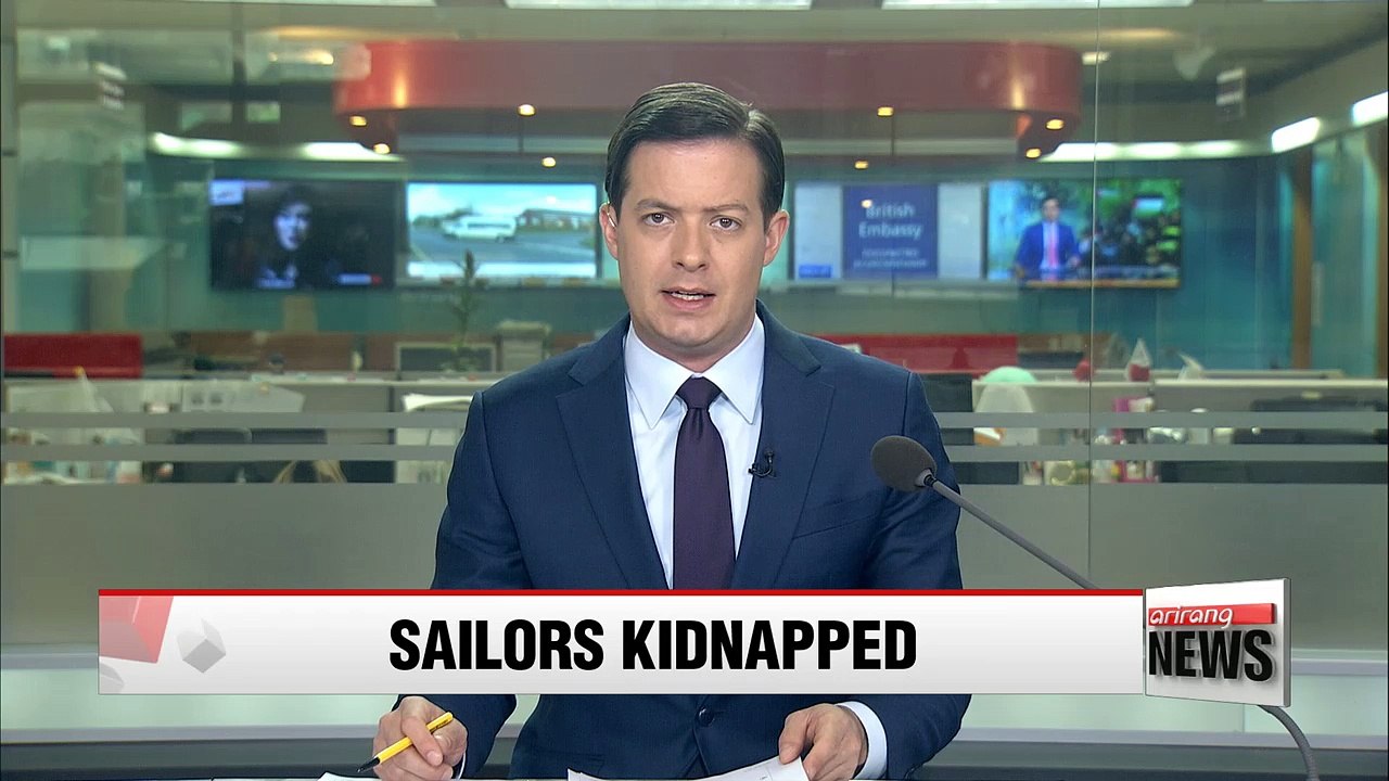 Three S. Korean sailors presumed to have been kidnapped in waters off Ghana