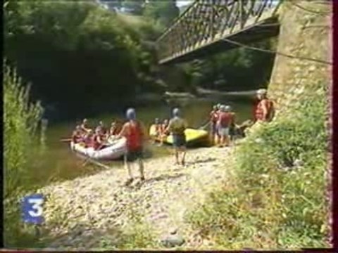 Sport d'eaux vives dans les Pyrénées