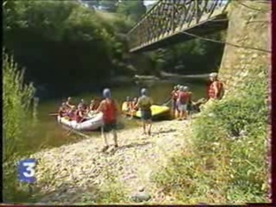 Sport d'eaux vives dans les Pyrénées