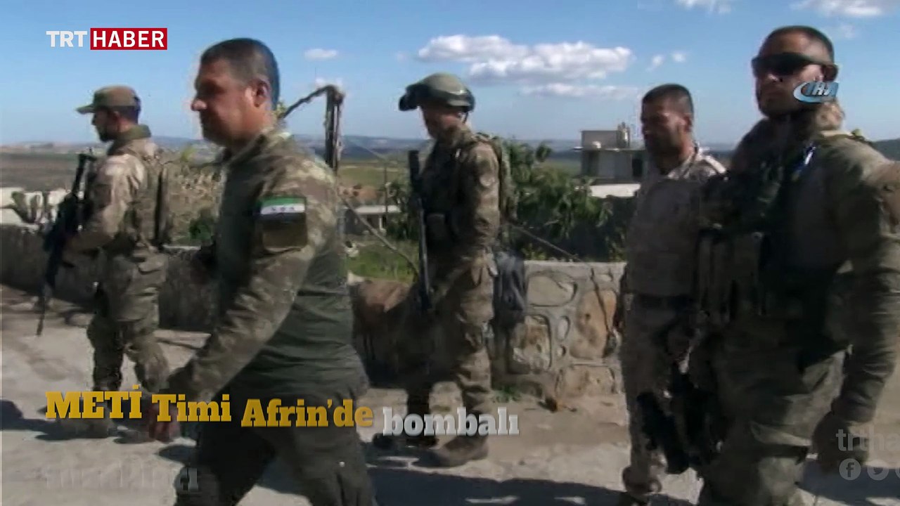 Afrin'de bombalı tuzaklar imha ediliyor