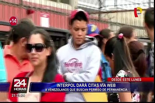 Interpol dará citas vía web a venezolanos que buscan permiso de permanencia