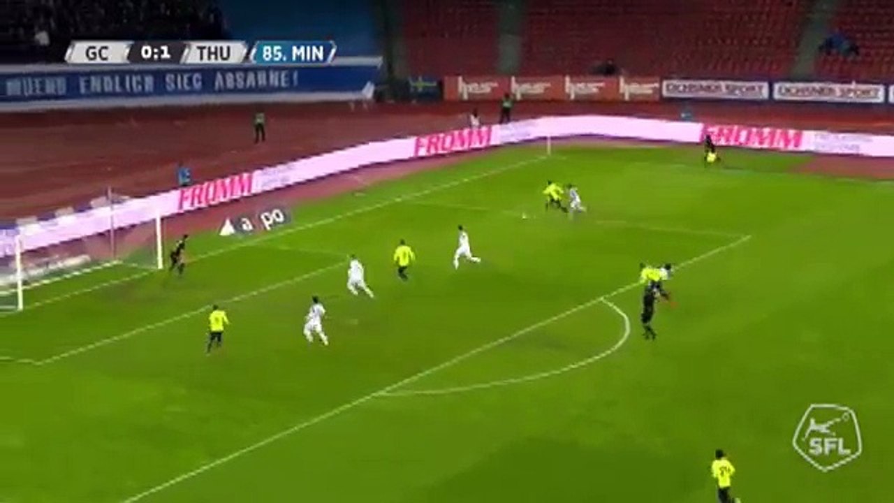 Grasshoppers 0:2 Thun (Switzerland. Super League. 31 March 2018)