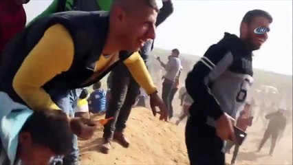 - İsrail Askerleri 49 Filistinliyi Yaraladı