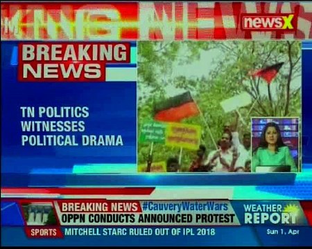 Cauvery issue: State wide bandh announced by DMK; black protest against the centre