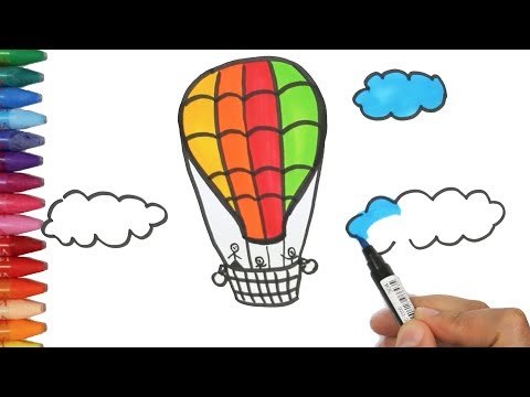 Balon nasıl çizilir - Çizelim Boyayalım