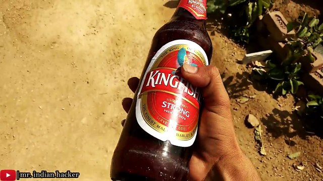 Gas torch vs Chilled Beer - gone wrong