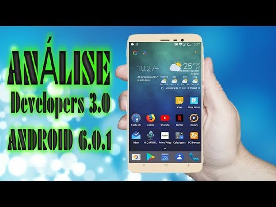 Análise [ROM] Project x aosp android 6.0.1 (NIKEL) by Developers 3.0 - Xiaomi Redmi Note 4 MTK