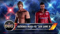 WWE 2K18 Sakura Genesis 2018 IWGP Heavyweight Championship Kazuchika Okada Vs Zack Sabre Jr