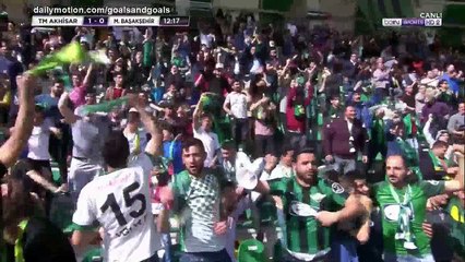 Serginho Goal HD - Akhisar Genclik Spor 1 - 0 Basaksehir - 01.04.2018 (Full Replay)