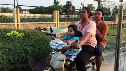 Motorcyclists Caught Dodging Traffic By Riding On Pavement