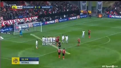 Clément Grenier Goal ~ Guingamp vs Bordeaux 1-0