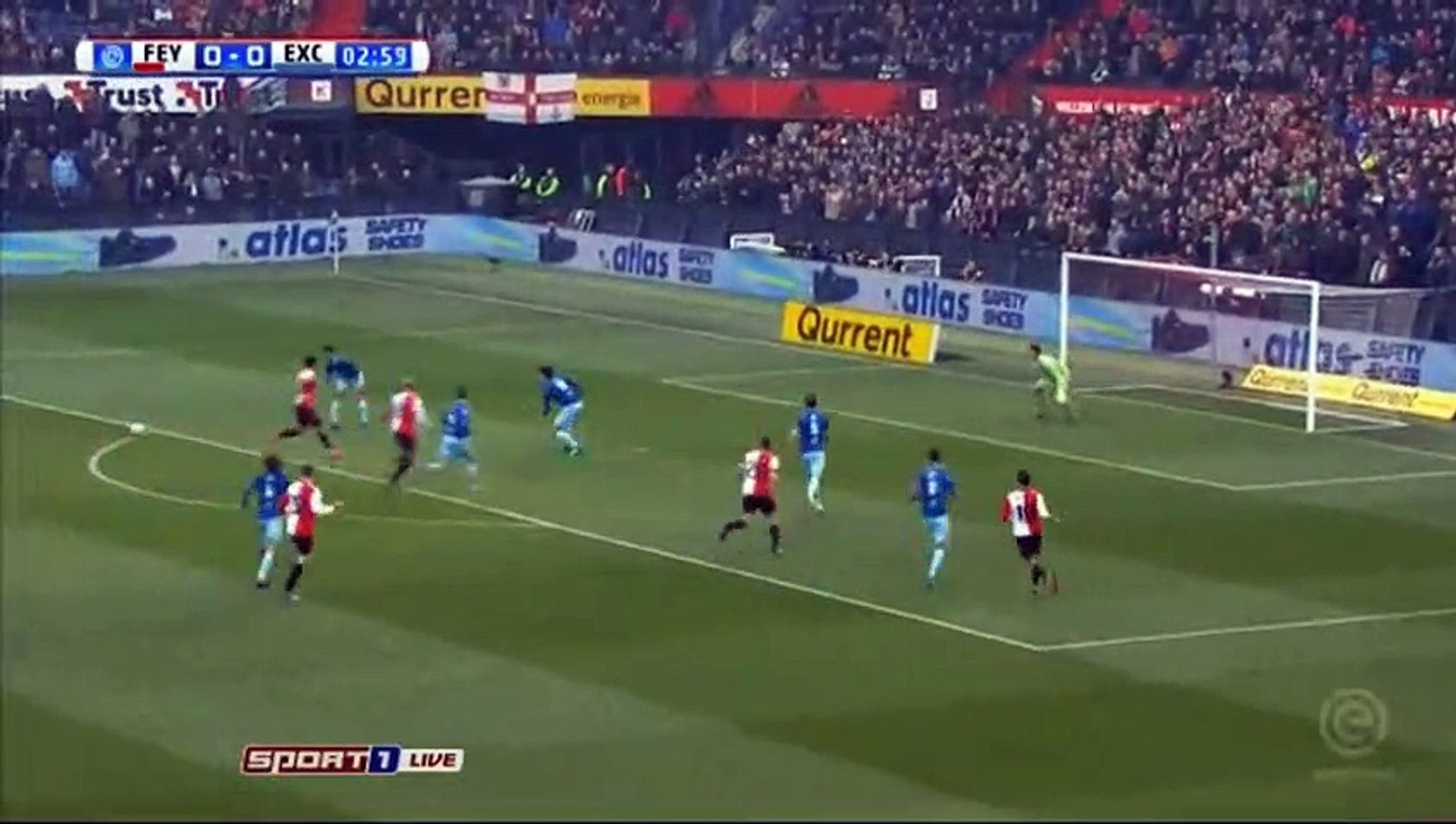 Jean-Paul Boetius Goal HD - Feyenoord 1-0 Excelsior 01.04.2018 - video  Dailymotion