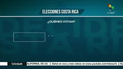 Costa Rica: observadores internacionales, listos para elección del 1A