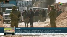 Ejército sirio rescata a civiles secuestrados por extremistas