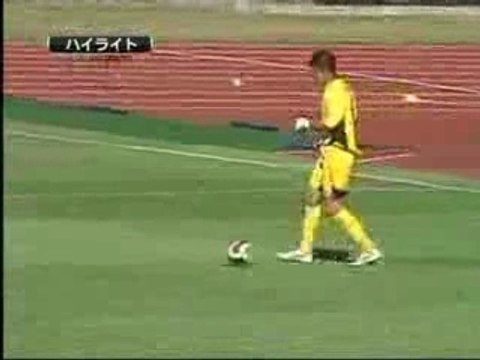 Regis gardien de foot avec 2 de tension