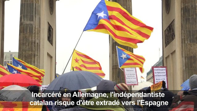 Rassemblement à Berlin pour demander la libération de Puigdemont