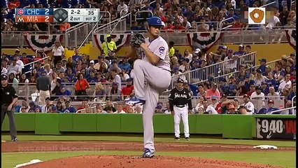 201841-ダルビッシュ有-先発登板！投球全球-マーリンズ-vs-カブス-Chicago-Cubs-Yu-Darvish