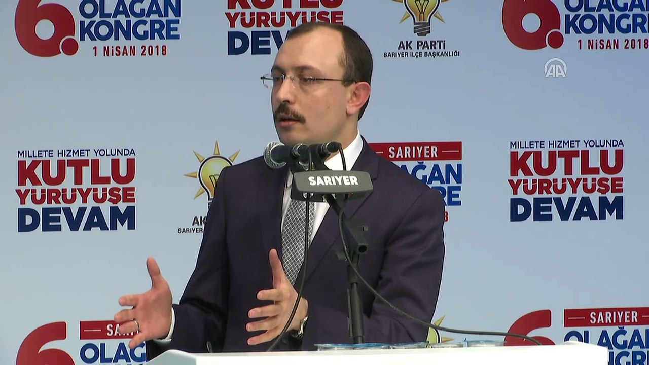 AK Parti Sarıyer 6. Olağan Kongresi - AK Parti Grup Başkanvekili Muş - İSTANBUL