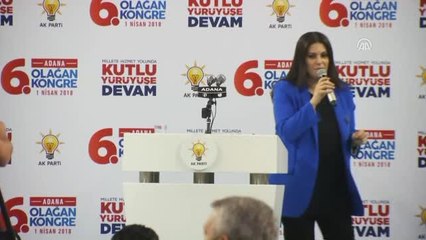Bakanlar Sarıeroğlu ve Eroğlu - AK Parti Adana 6. Olağan İl Kongresi
