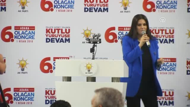 Bakanlar Sarıeroğlu ve Eroğlu - AK Parti Adana 6. Olağan İl Kongresi